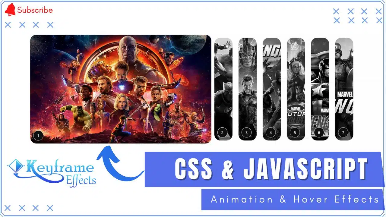 Simple Accordion Animation HTML and CSS