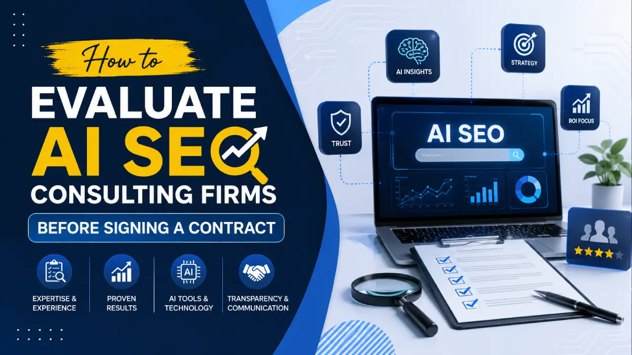 How to Evaluate AI SEO Consulting Firms Before Signing a Contract